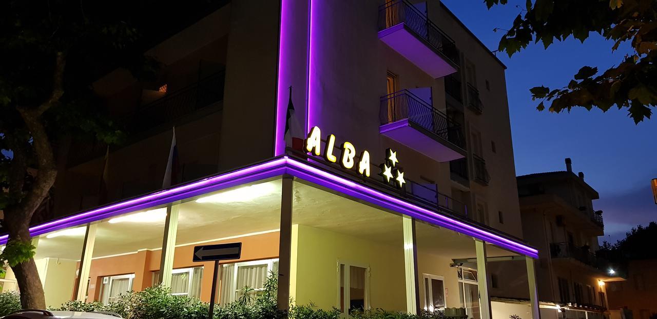Hotel Alba Rimini Eksteriør billede
